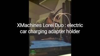 XMachines Lorei Duo : electric car charging adapter holder