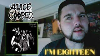 Drummer reacts to "I'm Eighteen" by Alice Cooper