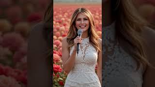 Melania Trump Singing #melaniatrump #trump