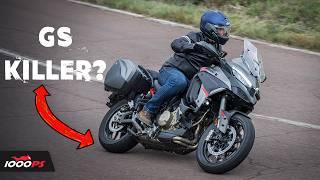 Wird es gegen die BMW R1300 GS reichen? Ducati Multistrada V4S Grand Tour 2024 im Test