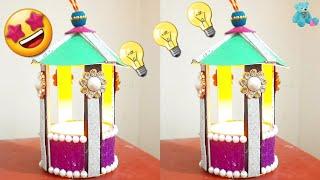 How to make a diwali decoration light at home | Diwali decoration craft