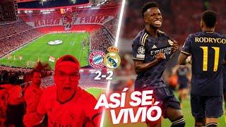  VIAJANDO CON EL REAL MADRID  BAYERN de MÚNICH 2-2 REAL MADRID: ASÍ SE VIVIÓ en el ALLIANZ ARENA