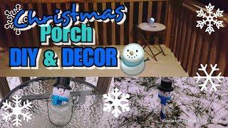 Outdoor Porch DIY