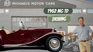 1952 MG TD - drive