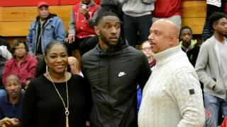 WARRIORS Arrive as IAN CLARK Gets JERSEY RETIRED!!