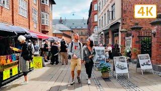 A Walk Around Helsingør | Denmark | Virtual Walk | 4K