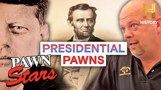 Pawn Stars: PRICEY PRESIDENTIAL PAWNS! *Mega Compilation*