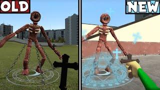 GMOD: NEW UPDATED CRUCIFIX VS 2D and 3D ENTITIES FROM DOORS (Roblox) █ Garry's mod █