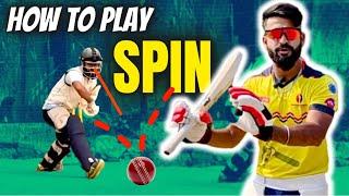 How to Play SPIN Bowling in Cricket : LIFE Changing TIPS by IPL Coach | Spinners ko kaise khele 