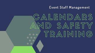 Sharing a Google Calendar and Safety Training for Event Staff with InflatableOffice