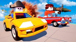 Racing LEGO Cars in Brickadia was a Disaster!