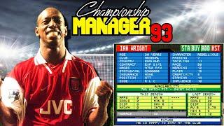 Championship Manager 93 | Arsenal Season Long Gameplay