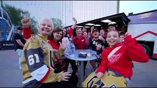 Bally Sports Detroit intro to Detroit Red Wings @ Vegas Golden Knights game