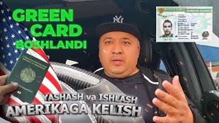 GREEN CARTA. AMERIKAGA KELISH.