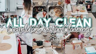 Complete Disaster Clean Up With Me | Cleaning Motivation 2022