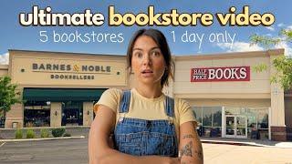 How many bookstores can I visit in ONE DAY?? ULTIMATE bookstore vlog