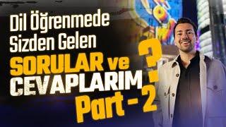 Dil Öğrenirken En Sık Sorulanlar! Almanca ve Ingilizce Öğrenimiyle ilgili Soruları Cevapladım Part-2