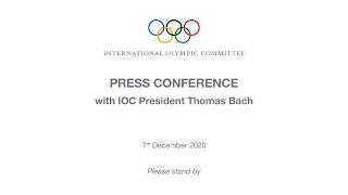 Press Conference with IOC President - 08.12.2020