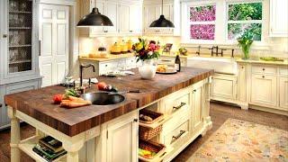 55 Country Kitchen Island Ideas