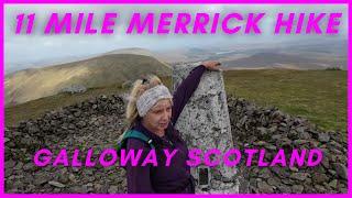 The Merrick Hike Scotland 11 miles hgh space hiking