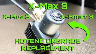 X-Max 3/X-Plus 3/X-Smart 3 - HOT END REPALCEMENT/UPGRADE HARDENED STEEL