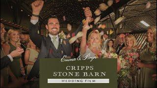 Cripps Stone Barn | Emma & Bryn's Cotwsolds Wedding Film | Wedding videographer Bath