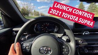 Here's How To Launch Control A 2021 Toyota Supra 3.0!