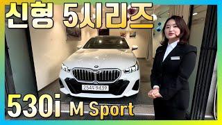 신형 5시리즈 530i xDrive M Sport 차량 리뷰하기! - 새로운 기능과 뒷좌석 공간 그리고 가격까지!