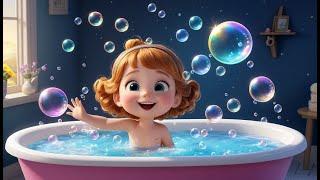 Splish, Splash, A Rainbow Bath | Fun Nursery Rhyme for Kids | Sing-Along Action Song