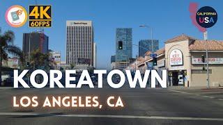 [Tourjo20 | 4K/60FPS] Driving Los Angeles: Koreatown, Los Angeles, California