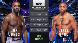 JON JONES VS CIRYL GANE FULL FIGHT UFC 285