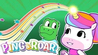 Backyard Camping: Spooky Fun  | Cartoons for Kids | Unicorn Cartoon | 07
