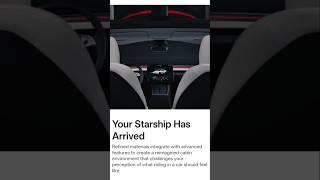 Your Starship Has Arrived ! #teslamodely #juniper #tesla #carinteriorupgrade