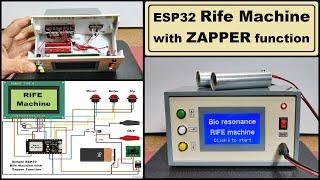 DIY ESP32 Bioresonance Rife Machine with ZAPPER function