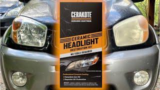 Cerakote Ceramic Headlight Restoration Kit