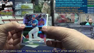 Sunday Funday MLB 45 Box Post Season Warm-Up Baseball Mixer