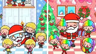 Santa Claus Adopted 100 Babies! | Toca Life Story | Toca Boca