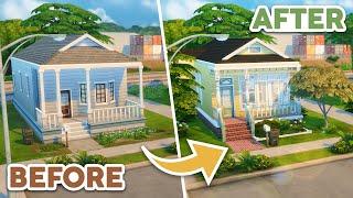 Crick Cabana Renovation // The Sims 4 Speed Build: Base Game Renovation