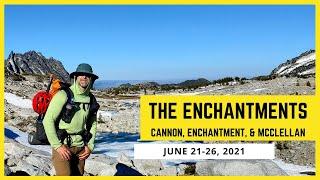 Six Days in the Enchantments (hiking, scrambling, & peakbagging)