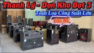 500k / 1 LoaSiêu Giảm Giá | Thanh Lý Rất Mẫu Loa Đẹp + Giá Rẻ + Công Suất Lớn #karaoke #loa