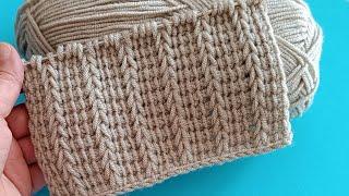 You should learn this new stitch! Fast and Relaxing crochet pattern