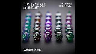 Gamegenic | RPG Dice Set | Galaxy Series