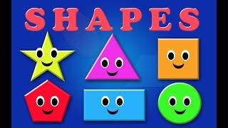 Learn About Shapes And Their Names. Learning For Kids |