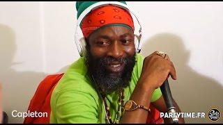 CAPLETON - Freestyle at Party Time radio show -  27 SEPT 2014