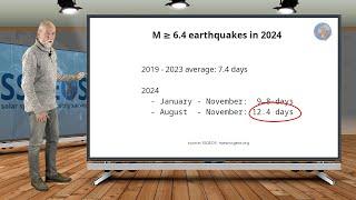 WHERE ARE THE LARGER EARTHQUAKES? | Update 9 November 2024