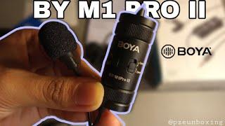 BOYA BY-M1 Pro II Omnidirectional Lavalier Microphone | Upgraded of BY-M1 PRO