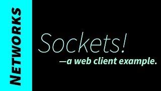 How to build a web client? (sockets)