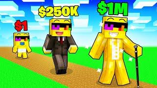 BIRTH to DEATH of MILLIONAIRE Sunny in Minecraft!