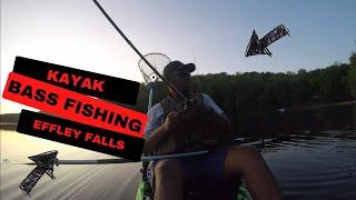 Smallmouth Bass Fishing at Effley Falls: Kayak Edition