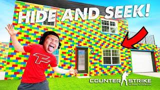 OOHAMI 1st Time main ''Sorok2 di RUMAH LEGO~!'' - CS:GO Hide & Seek | Malaysia